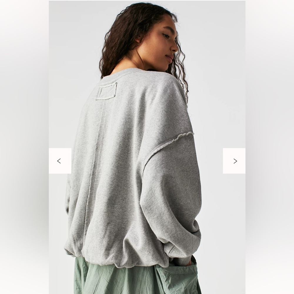 FREE PEOPLE We The Free Bubble Up Pullover NWT